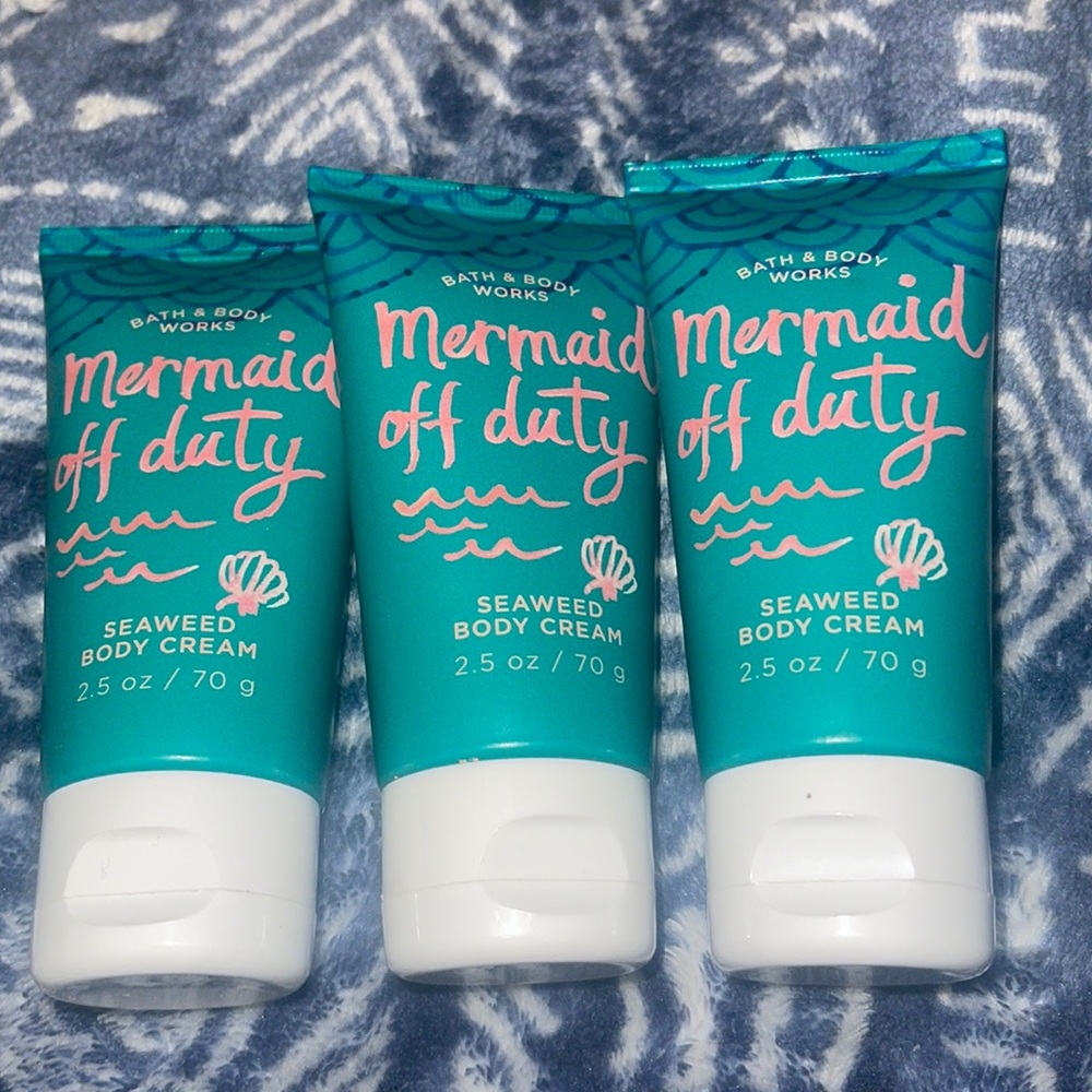 (3) Sea tox body moisturizer seaweed body cream travel size